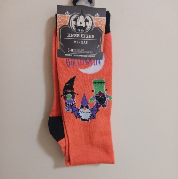 Mi-Bas Accessories - Halloween Socks Knee Highs